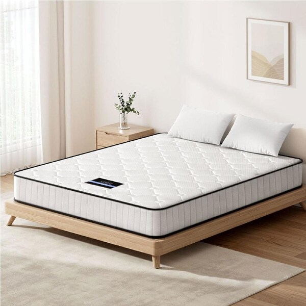 Giselle Bedding Mattress Pocket Spring Tight Top Foam Bed 21CM Queen