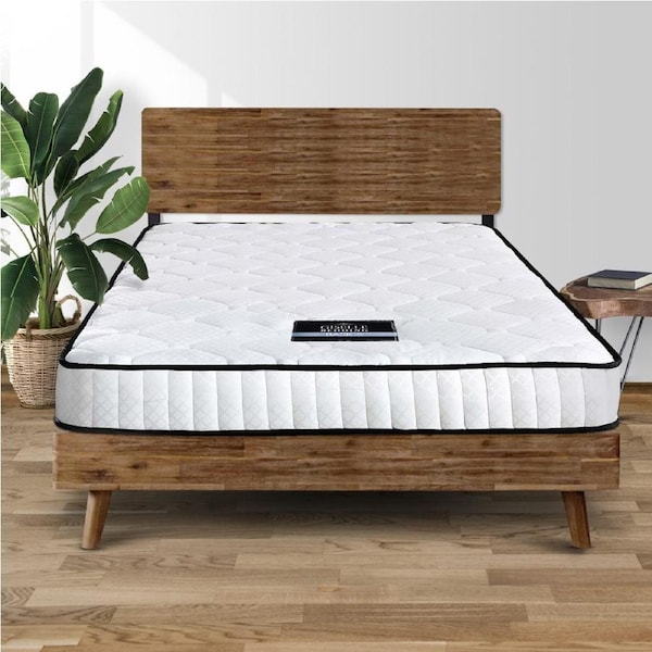 Giselle Bedding Mattress Pocket Spring Tight Top Foam Bed 21CM Single