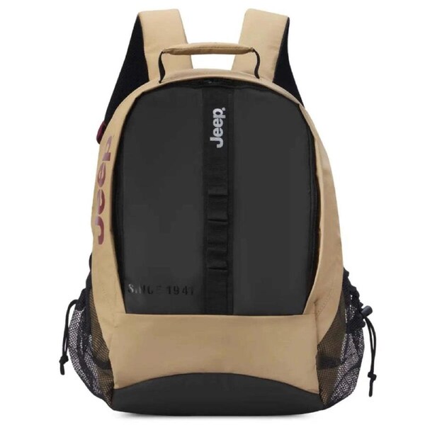 Jeep Versatile 15.6" Laptop Backpack - Beige (JS011B)