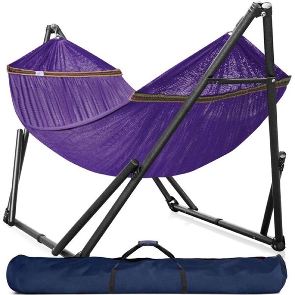 Tranquillo Universal Hammock with Stand, Purple