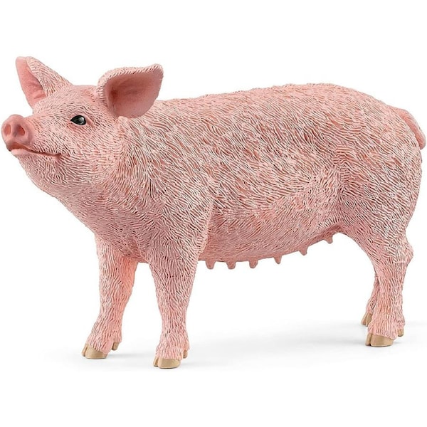 Schleich 3.8'' Pig Farm Animal Action Figure Kids/Children Fun Play Toy 3-8y