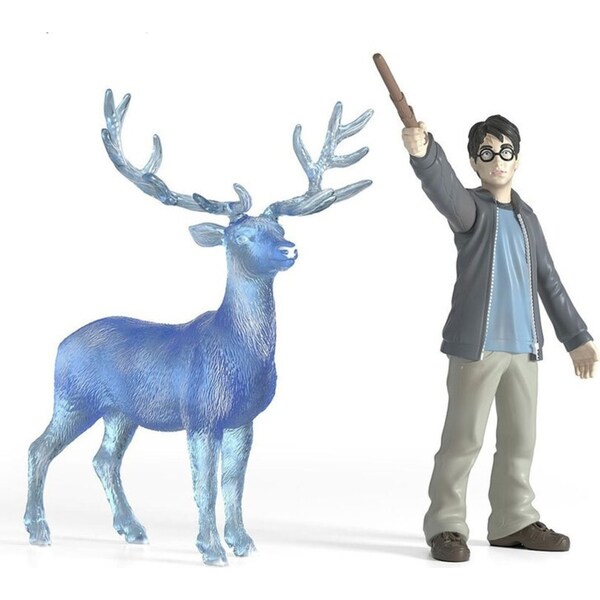 2pc Schleich 7.1'' Harry Potter & Patronus Action Figure Kids Toy Set 6-12y