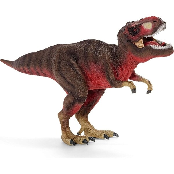 Schleich 11'' Tyrannosaurus Rex Red Dinosaur Action Figure Kids Play Toy 4-12y