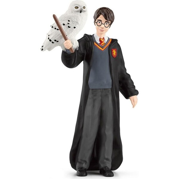 2pc Schleich Wizarding World 3.9'' Harry & Hedwig Action Figure Kids Toy 6-12y