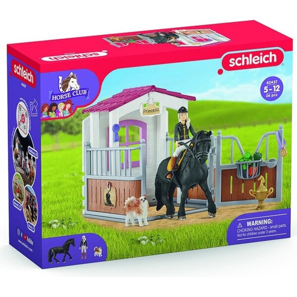 26pc Schleich Horse Box w/ Horse Club Tori & Princess Kids Toy Play Set 5-12y