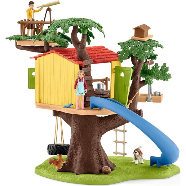 28pc Schleich Adventure Tree House Kids/Children Figure Toy Fun Play Set 3-8y