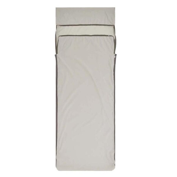 Sea to Summit Silk Blend Unisex Fleece Sleeping Bag Liner - Rectangular w/ Pillow Sleeve