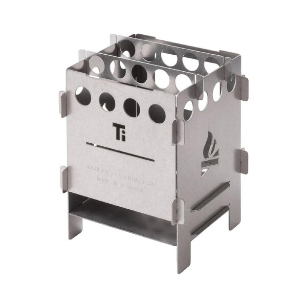 Bushcraft Essentials Bushbox Titanium Outdoor Pocket Stove