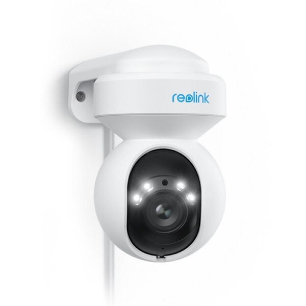 Reolink 4K 8MP Dual-Band WiFi 6 Smart PTZ Camera with Auto Tracking, 3X Optical Zoom, Color Night Vision, Person/Vehicle Detection, E1 Outdoor Pro