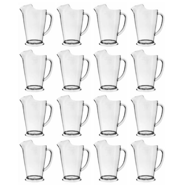 Crown San Jug with Ice Lip 1140ml - Set of 12