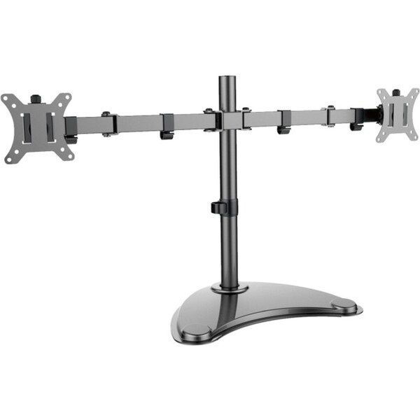 Monster Dual Monitor Arm Stand VESA 75/100mm Mount Holder For 32'' Screen Black