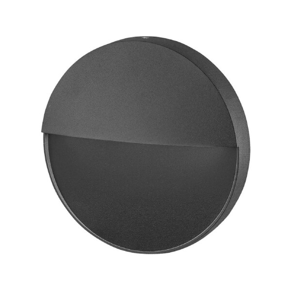 Martec Tivoli 4W Tricolour LED Surface Mount Step Light Matt Black