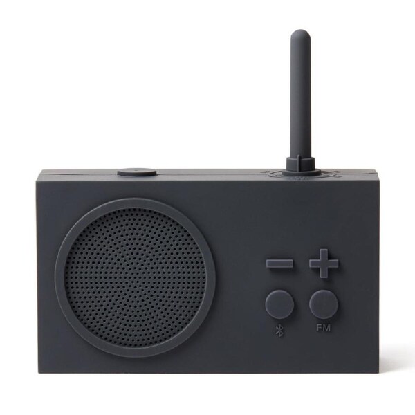 Lexon Thykho 3 Fm Radio & Bluetooth Speaker - Grey