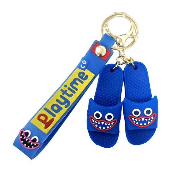 Huggy Wuggy Slides Kids Key Chain Keyring