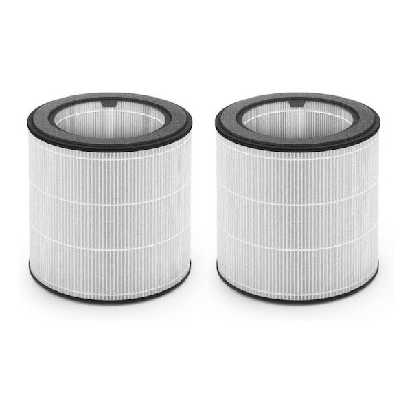 2 Pack FY0194/30 True HEPA Air Filter, Compatible with Philips NanoProtect 800 / 800i Series