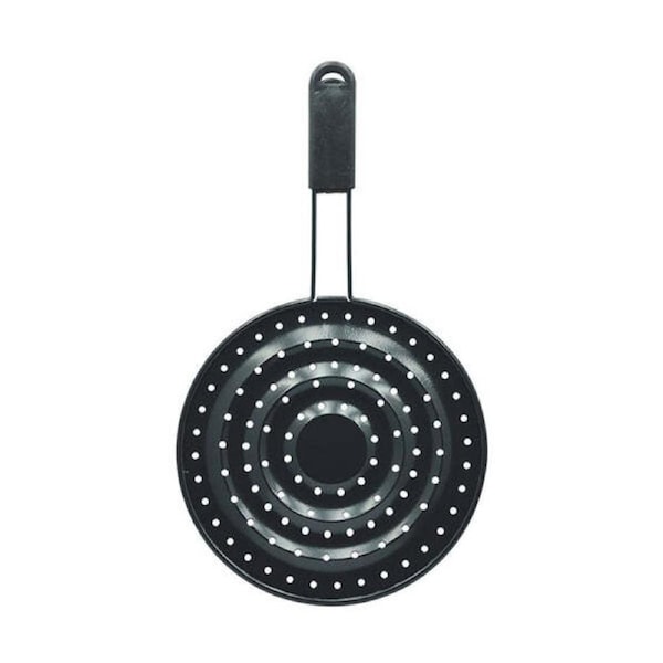 Black SIMMER RING Heat Diffuser Stove Pan Gas Electric Slow Cook Ring 21cm 8"