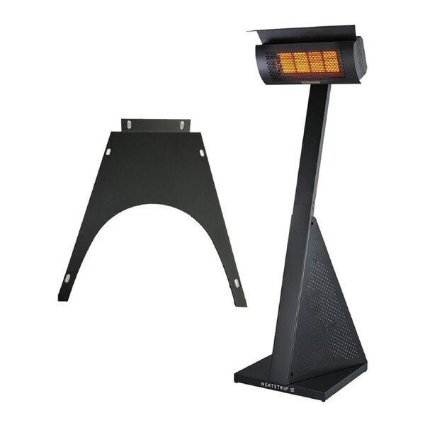 Heatstrip Portable Outdoor 9kg Gas Heater w/ 45kg LPG Gas Bottle Conversion Kit