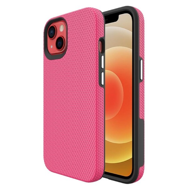 Soka Triangle Case (Suits iPhone 15 Plus) - Rose