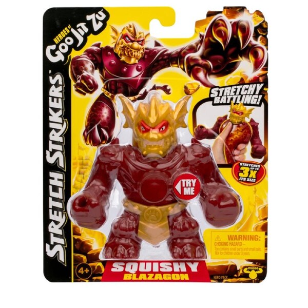 Heroes Of Goo-Jit-Zu Series 11 Stretch Strikers Blazagon Hero Pack
