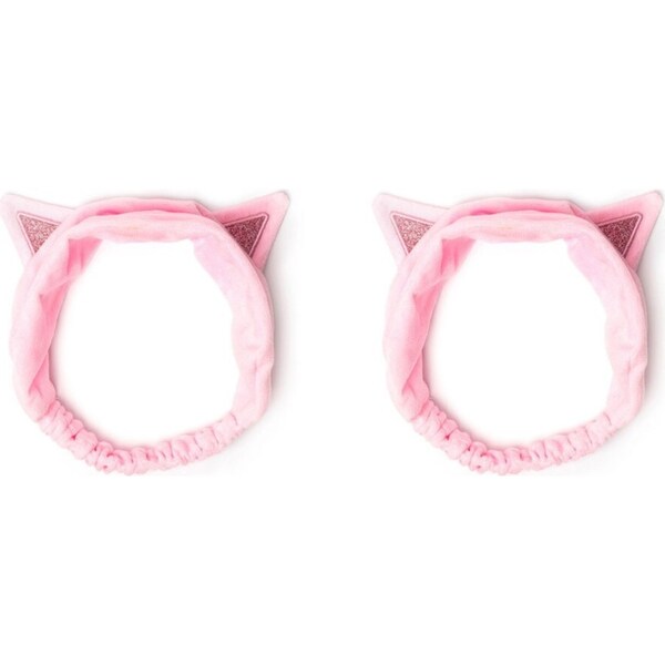 2x Legami Girls Headband Makeup/Shower Head Band Hairband One-Size Me Time Kitty