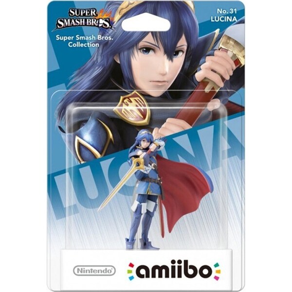 Nintendo Wii U Amiibo Super Smash Bros Series Collection Lucina Figure No. 31