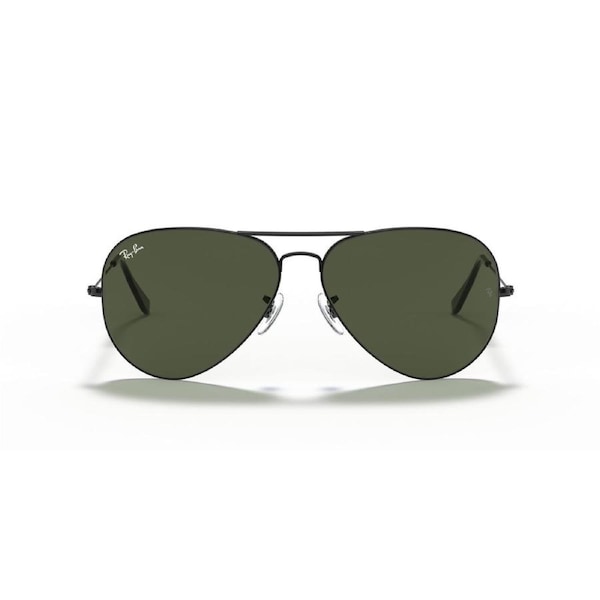 Ray-Ban Aviator Large Metal II Sunglasses in Black and Green