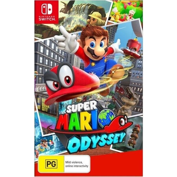 Nintendo Switch SWI Super Mario Odyssey Action/Adventure Multirole Video Game