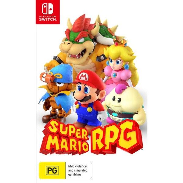 Nintendo Switch SWI Super Mario RPG Action/Adventure Role Playing Video Game