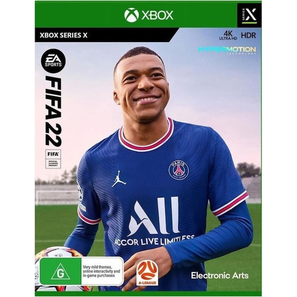 FIFA 22 Xbox Series X Electronic Arts Sports 4K UHD Football Soccer Video Game