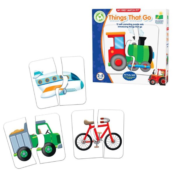 Learning Journey - My First Match It - Things That Go