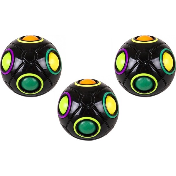 3x Duncan Color Shift Brain Teaser Puzzle Ball Junior Kids/Child Educational Toy