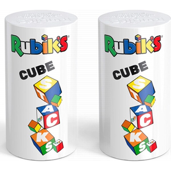 2x Rubiks Cube Stacks Strategy Brain Game Spin Masters Kids Educational Toy 8y+
