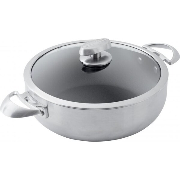 Scanpan CS+ Shallow Casserole with Lid - 26cm / 3.7L