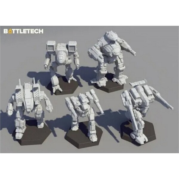 Catalyst Game Labs BattleTech Wolfs Dragoons Assault Star Tabletop Miniature Toy