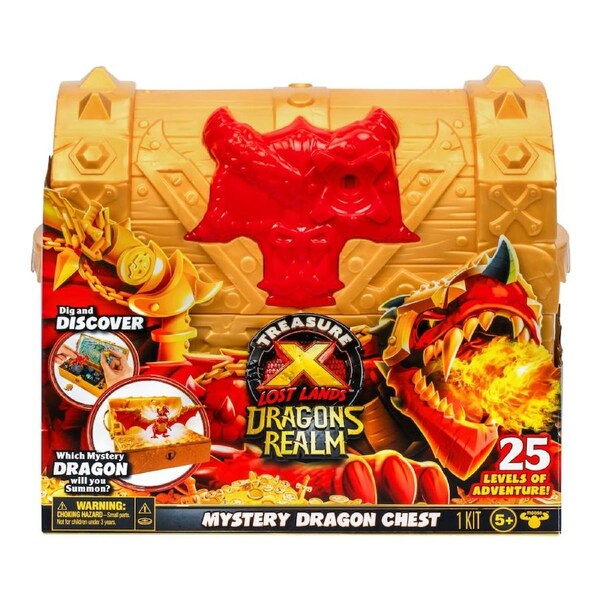 Treasure X Lost Lands Dragon Realms Mystery Treasure Chest