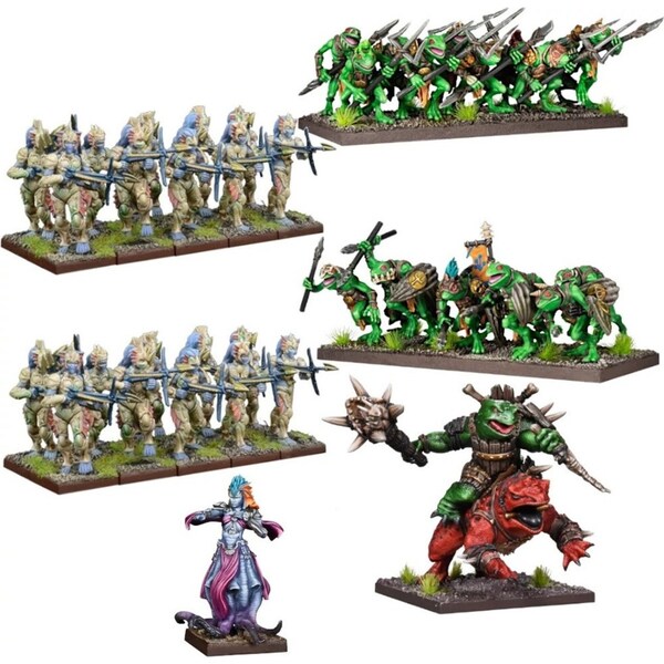 Mantic Games Kings of War Trident Realm Army Tabletop Miniature Kids Figure Toy