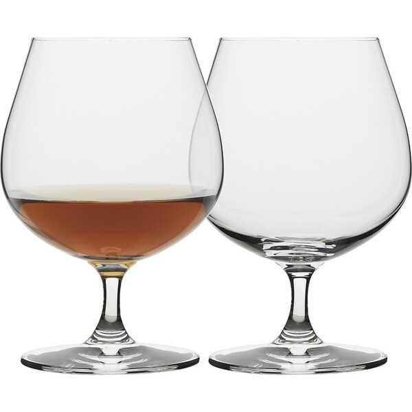 4pc Ecology Crystalline Glass Classic Brandy Drinking Glasses 400ml/14cm