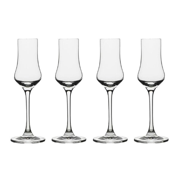 4pc Ecology Crystalline Glass Classic Grappa Drinking Glasses 480ml/18.5cm