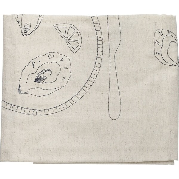 Ecology Cotton/Linen Tableware Dining Feast Tablecloth Napkin 240cm Flax