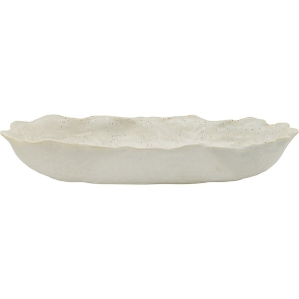 Ecology Dinnerware Stoneware Inlet Elegant Dining Oval Food Dish Serve 45cm