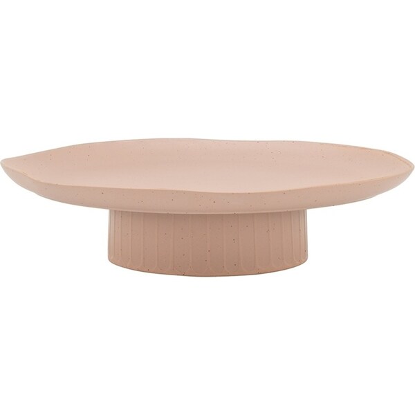 Ecology Portsea Footed Round Cake Stand Dessert Display Dish 32cm Blush