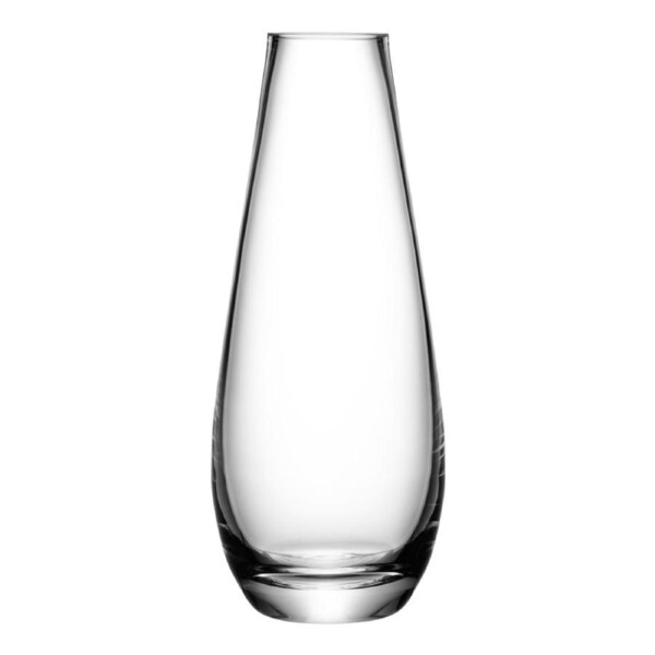 LSA International Flower Tall Stem Vase Decorative Home Vessel Clear 29cm