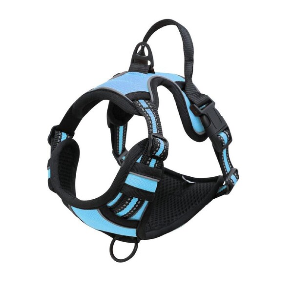 PetBro Adjustable No-Pull Dog Harness Vest Handle Front Mesh Pet