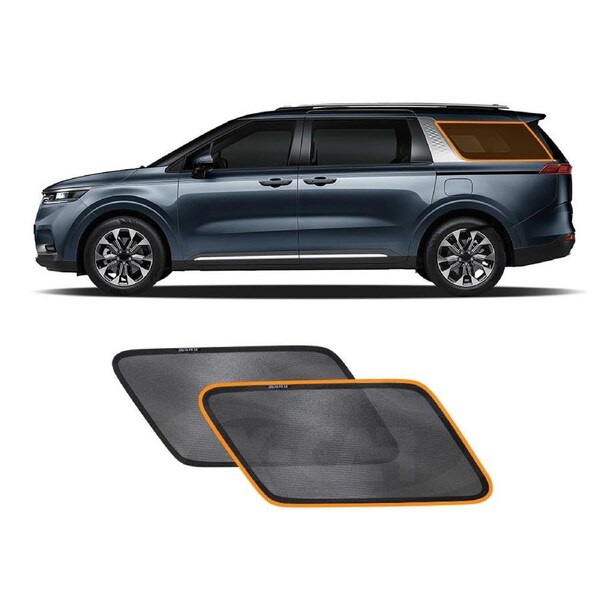 Port Window Sun Shade for Kia Carnival KA4 Series 2020-2025 Car Sun Blind Mesh Third Row Window