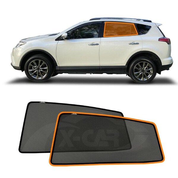 Rear Window Sun Shade for Toyota Rav4 Rav 4 2013 2014 2015 2016 2017 2018 Car Sun Blind Mesh