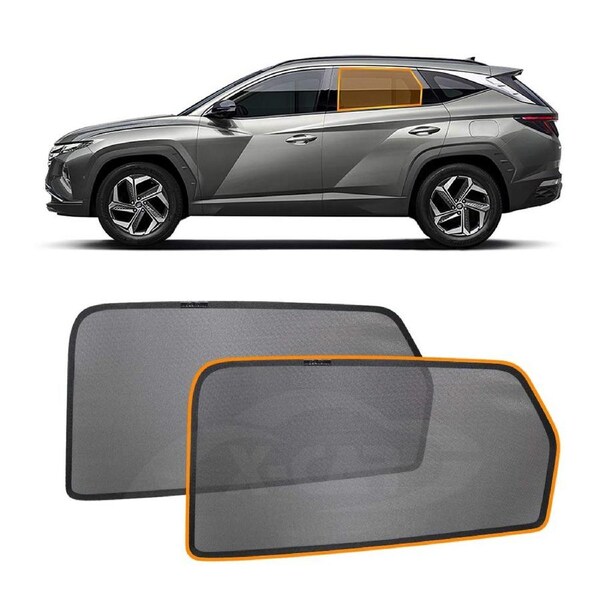 Rear Window Sun Shade for Hyundai Tucson 2021-Onwards Car Sun Blind Mesh