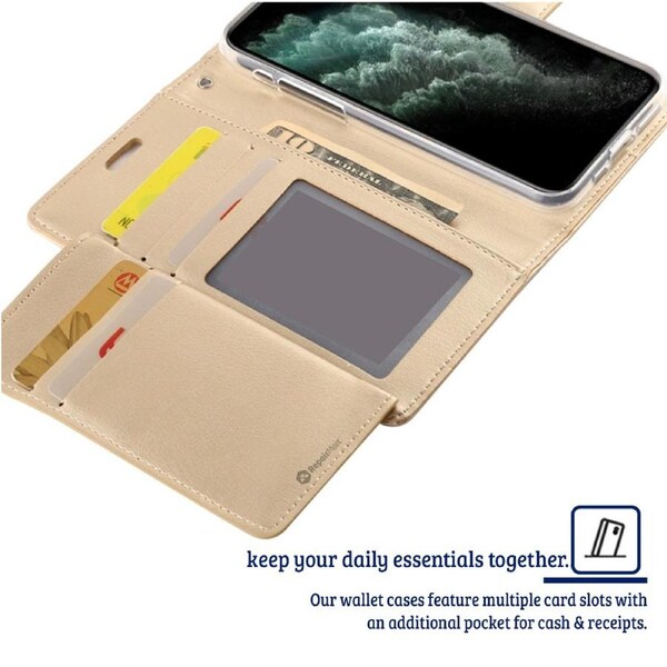 iPhone 11 Pro Compatible Case Cover With Premium Rich Diary - HotPink