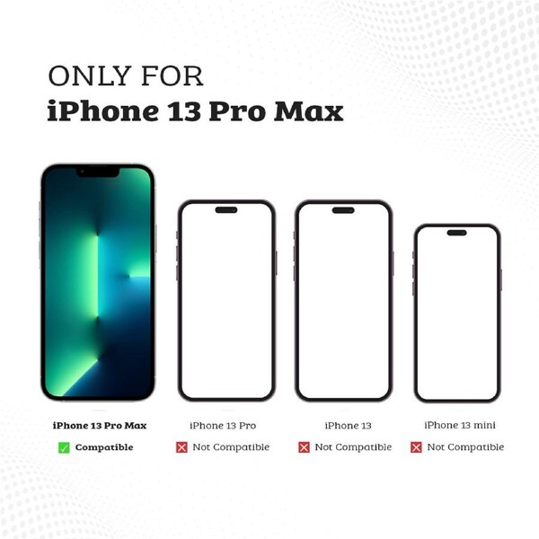 iPhone 13 Pro Max Compatible Case Cover With Super Protection