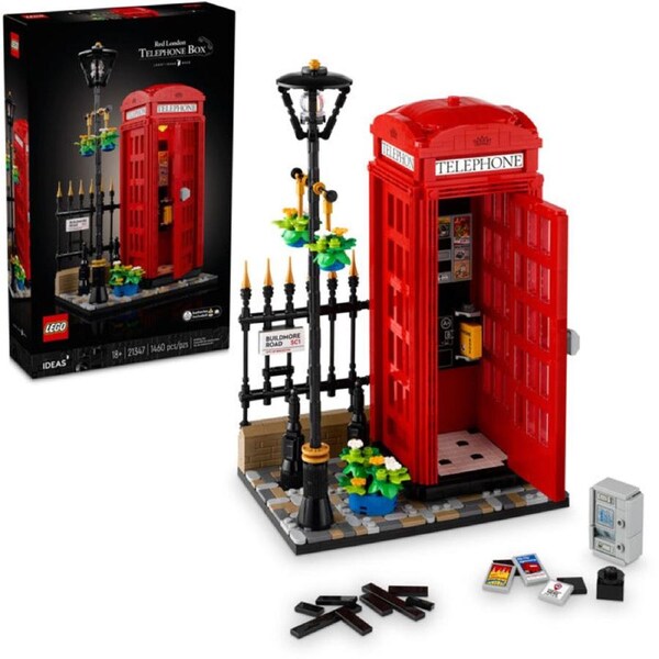 LEGO 21347 - Ideas Red London Telephone Box