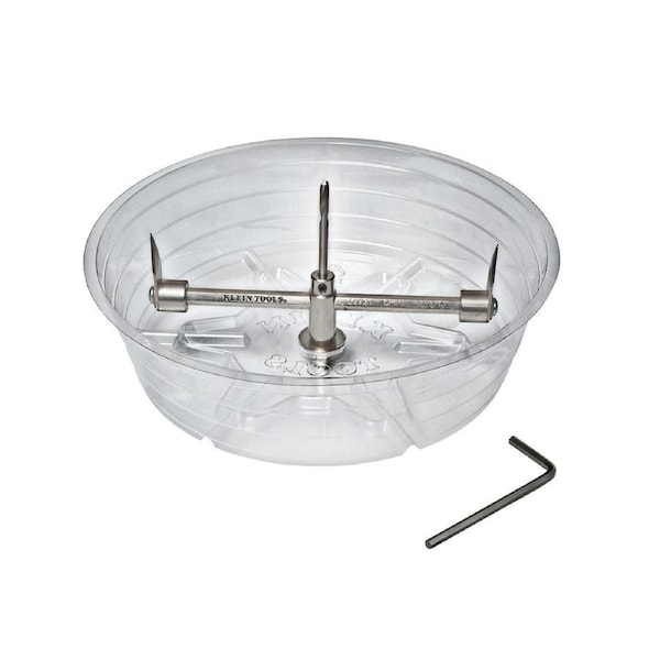 Klein Tools Adjustable Hole Saw Range 2" to 7" dia Hex Key Included